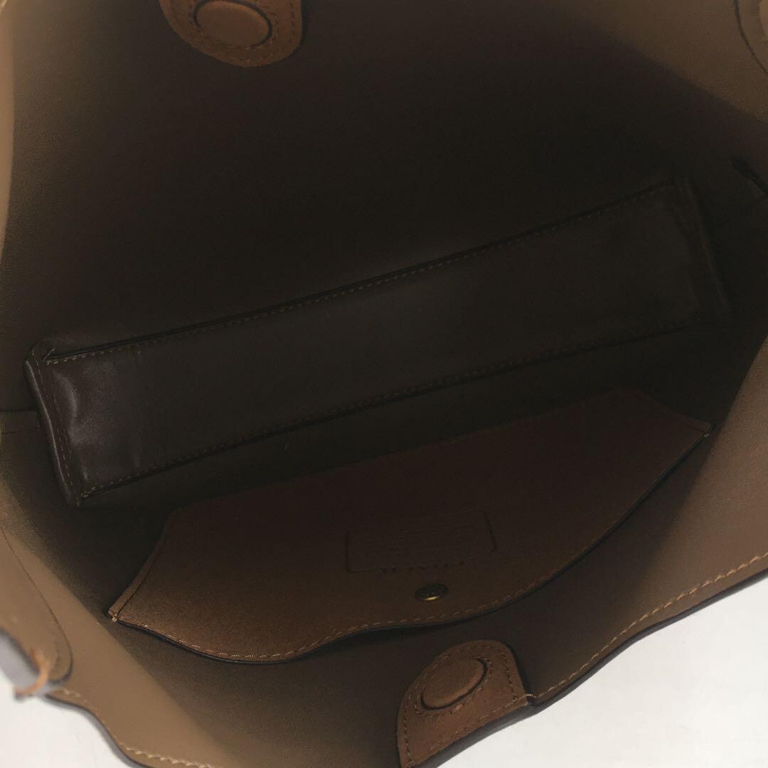 COACH Brooklyn Shoulder Bag 28 suede CW637 Siena Outlet New