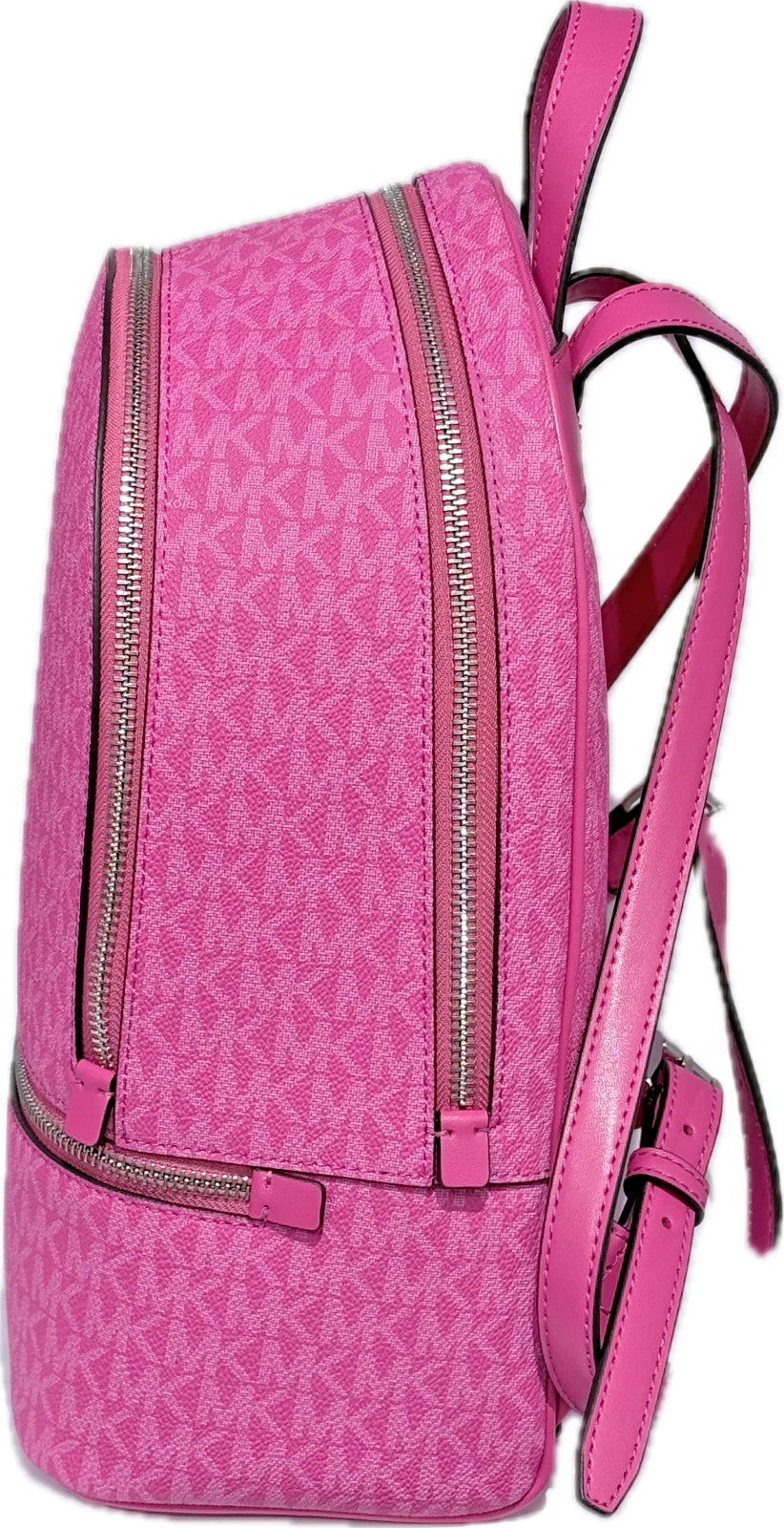 Rhea Medium Logo Backpack — Dragonfruit Pink