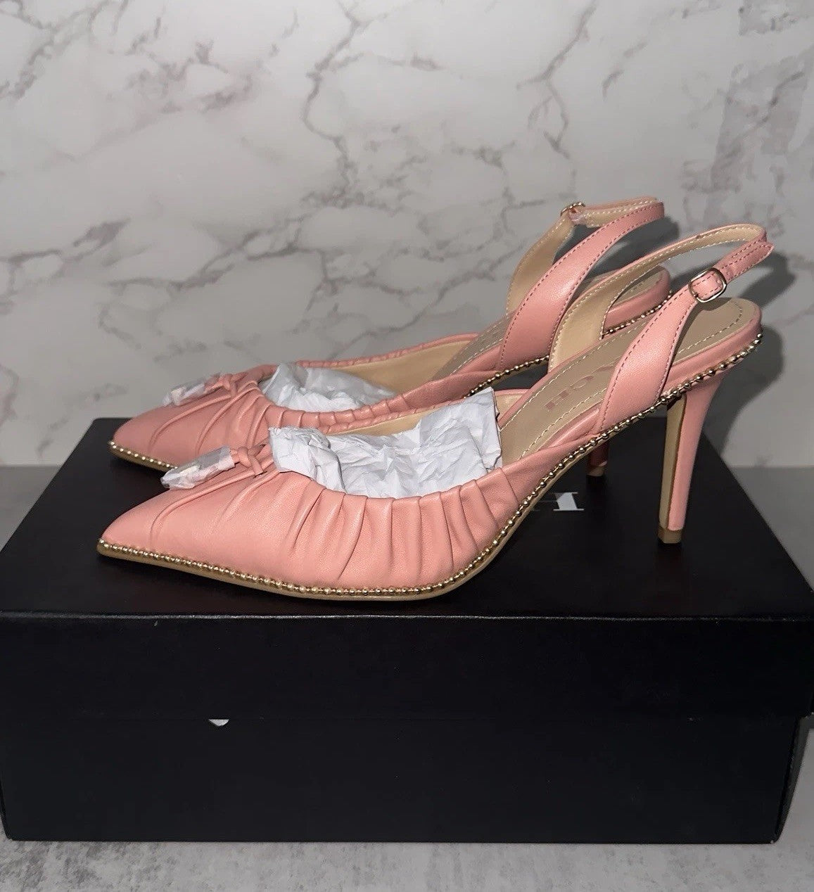 COACH Candy Pink Wionna Pump Size 8 B $195 Retail