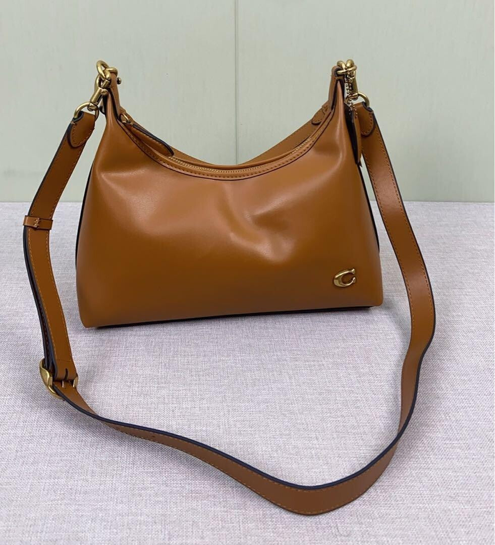 COACH Juliet Shoulder Bag CR981 Honey Brown Outlet New