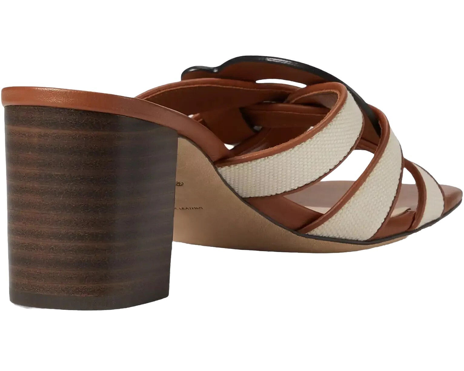 COACH Nikki Heel Chalk/Burnished Amber Sandal  - Various Sizes