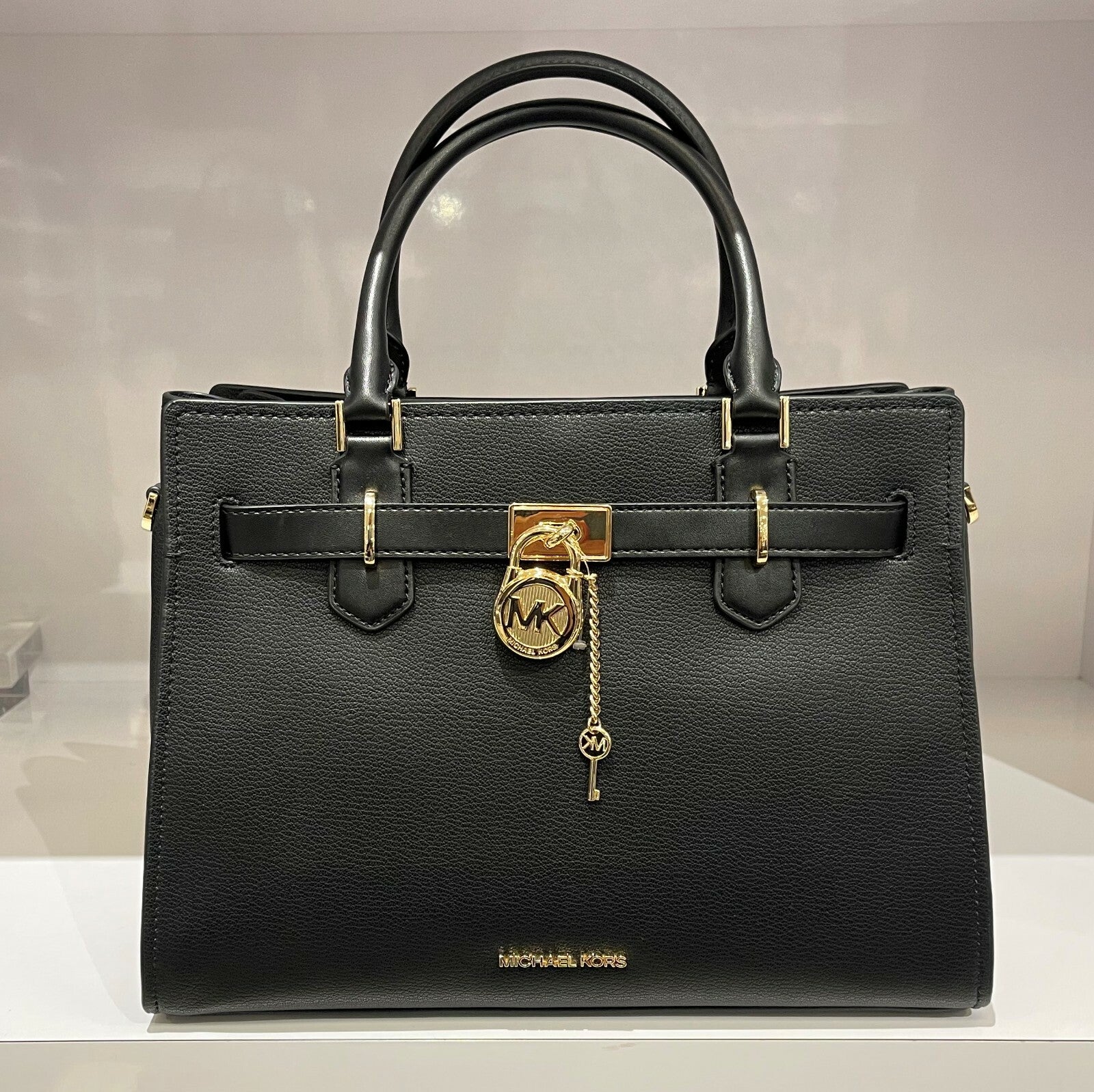 MICHAEL KORS HAMILTON MEDIUM SATCHEL SHOULDER CROSSBODY BAG