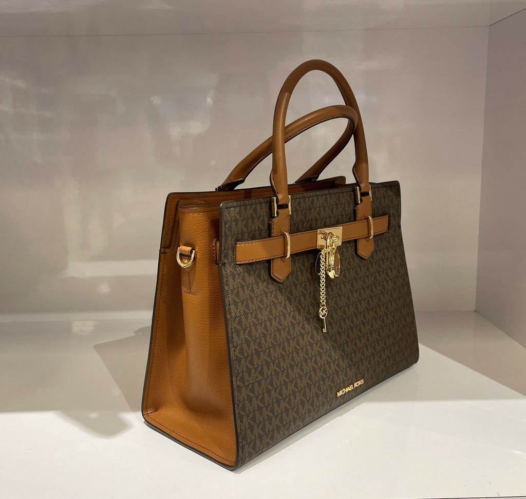 MICHAEL KORS HAMILTON MEDIUM SATCHEL SHOULDER CROSSBODY BAG