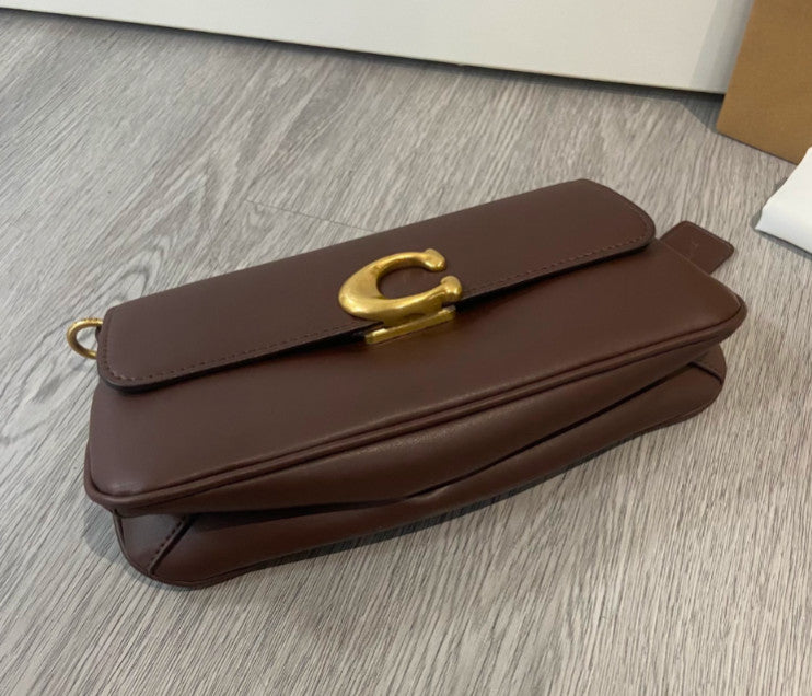 COACH Jet Shoulder Bag Maple CAM16 Outlet NEW