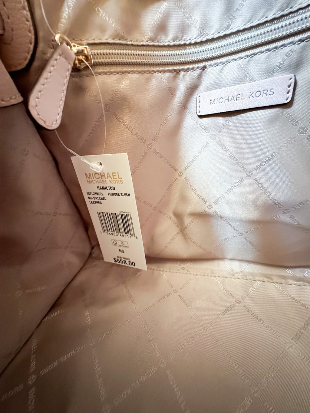 MICHAEL KORS HAMILTON MEDIUM SATCHEL SHOULDER CROSSBODY BAG