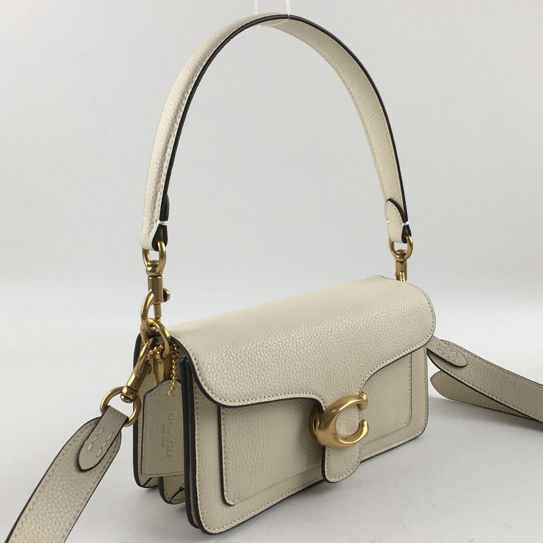 COACH  Tabby Shoulder Bag 20 CM546 Chalk Outlet NEW