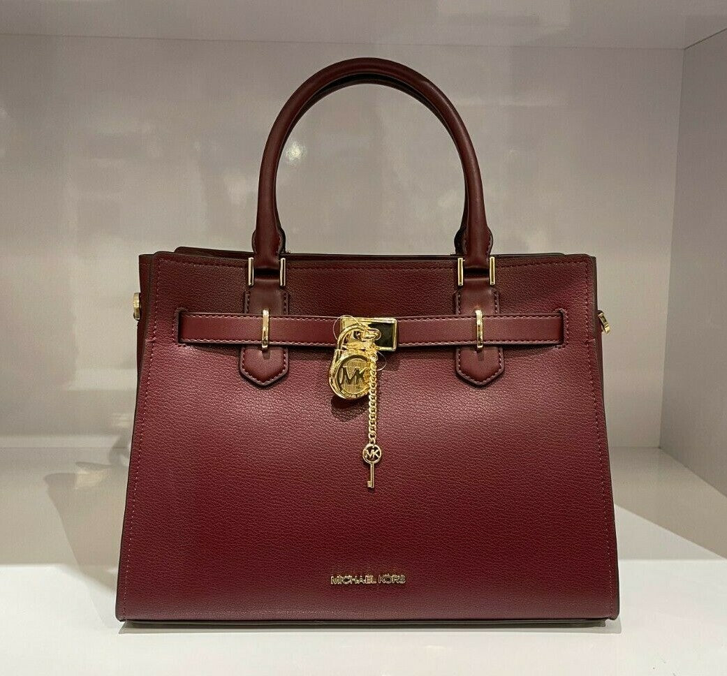 MICHAEL KORS HAMILTON MEDIUM SATCHEL SHOULDER CROSSBODY BAG
