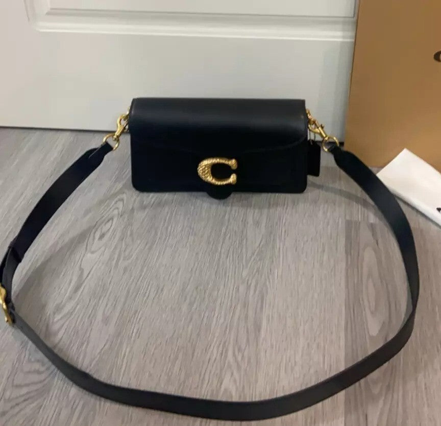 COACH CZ438 NEW YEAR TABBY SHOULDER BAG 26 WITH SNAKESKIN DETAIL Outlet NEW