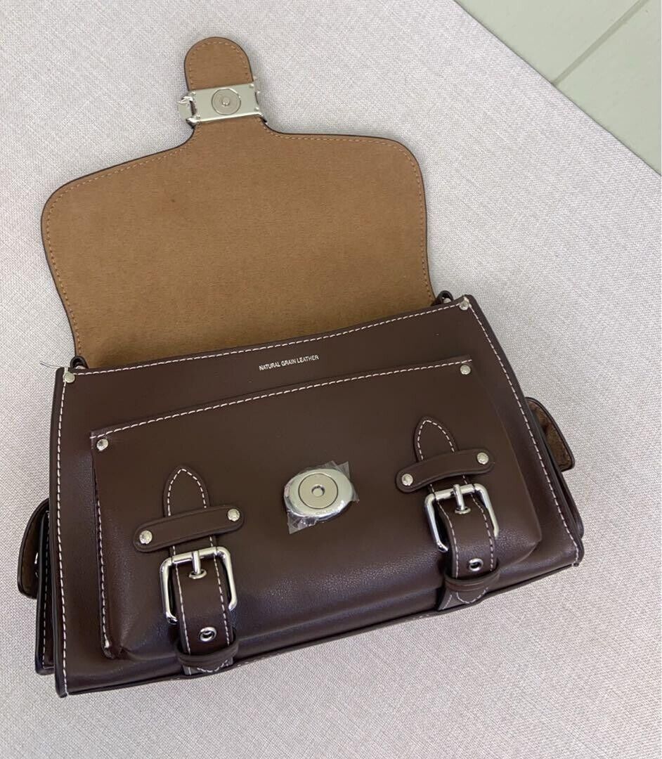 COACH Cargo Soft Tabby  Leather Shoulder Bag  Maple CT721 Outlet NEW