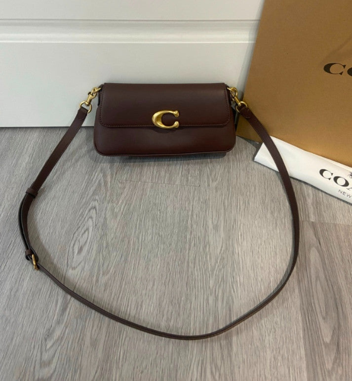 COACH Jet Shoulder Bag Maple CAM16 Outlet NEW
