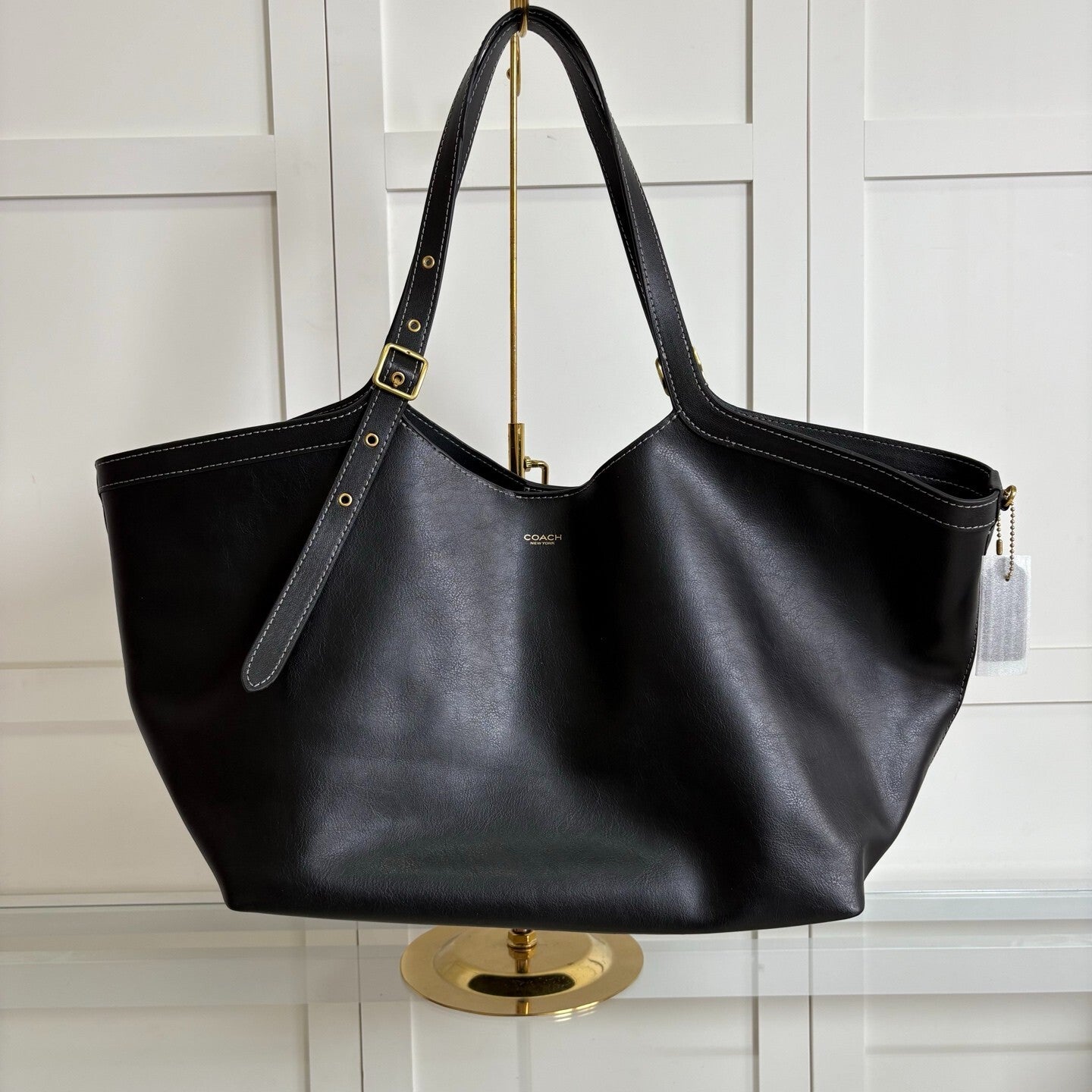 COACH Gramercy Tote Black CAM00 Outlet NEW