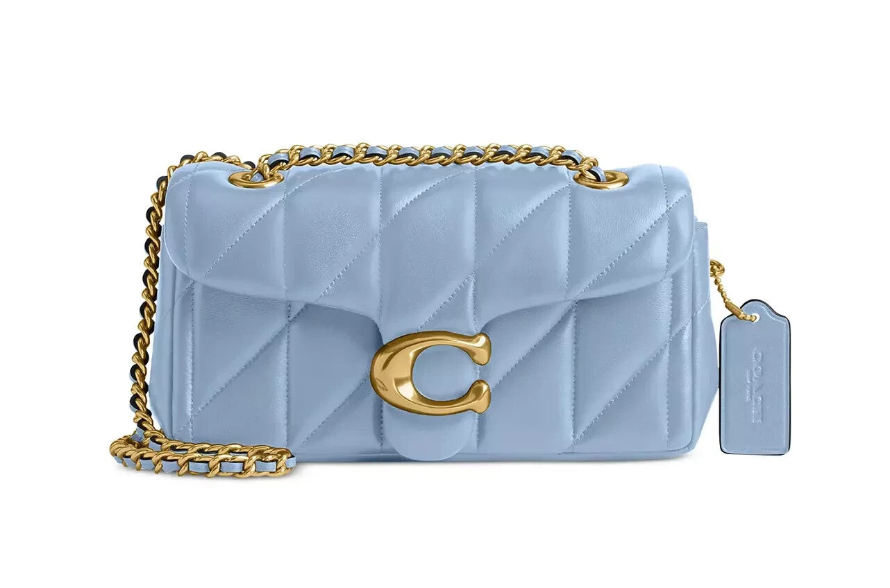 COACH Tabby Shoulder Bag 26 Quilted BlueBell CP150 Outlet NEW