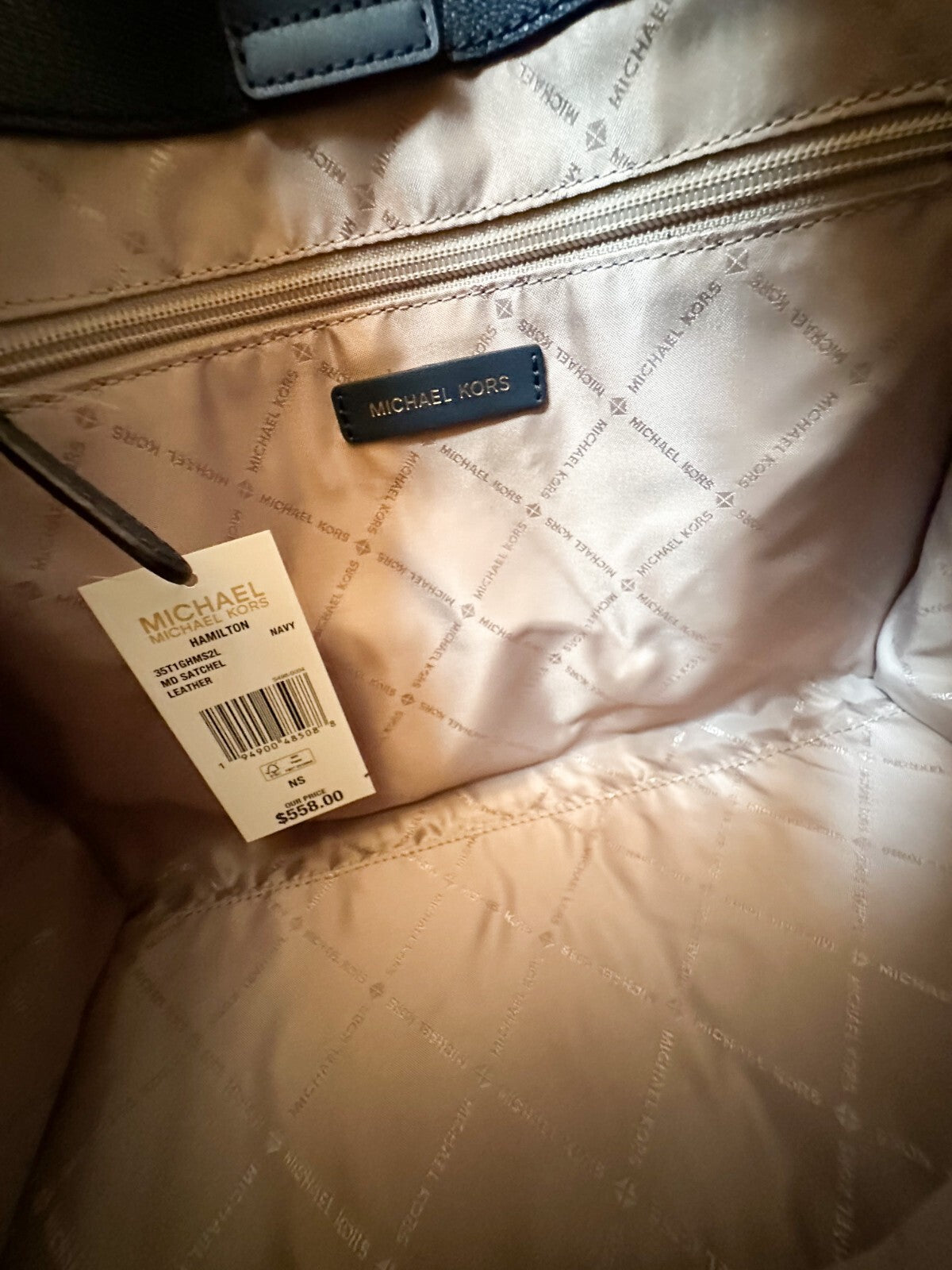 MICHAEL KORS HAMILTON MEDIUM SATCHEL SHOULDER CROSSBODY BAG