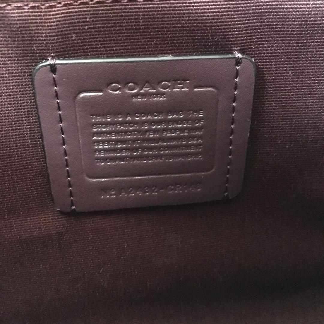 COACH Laurel Shoulder Bag Black CR148 Women's Bag Outlet NEW