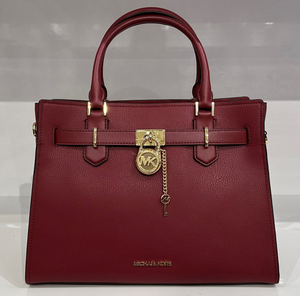 MICHAEL KORS HAMILTON MEDIUM SATCHEL SHOULDER CROSSBODY BAG