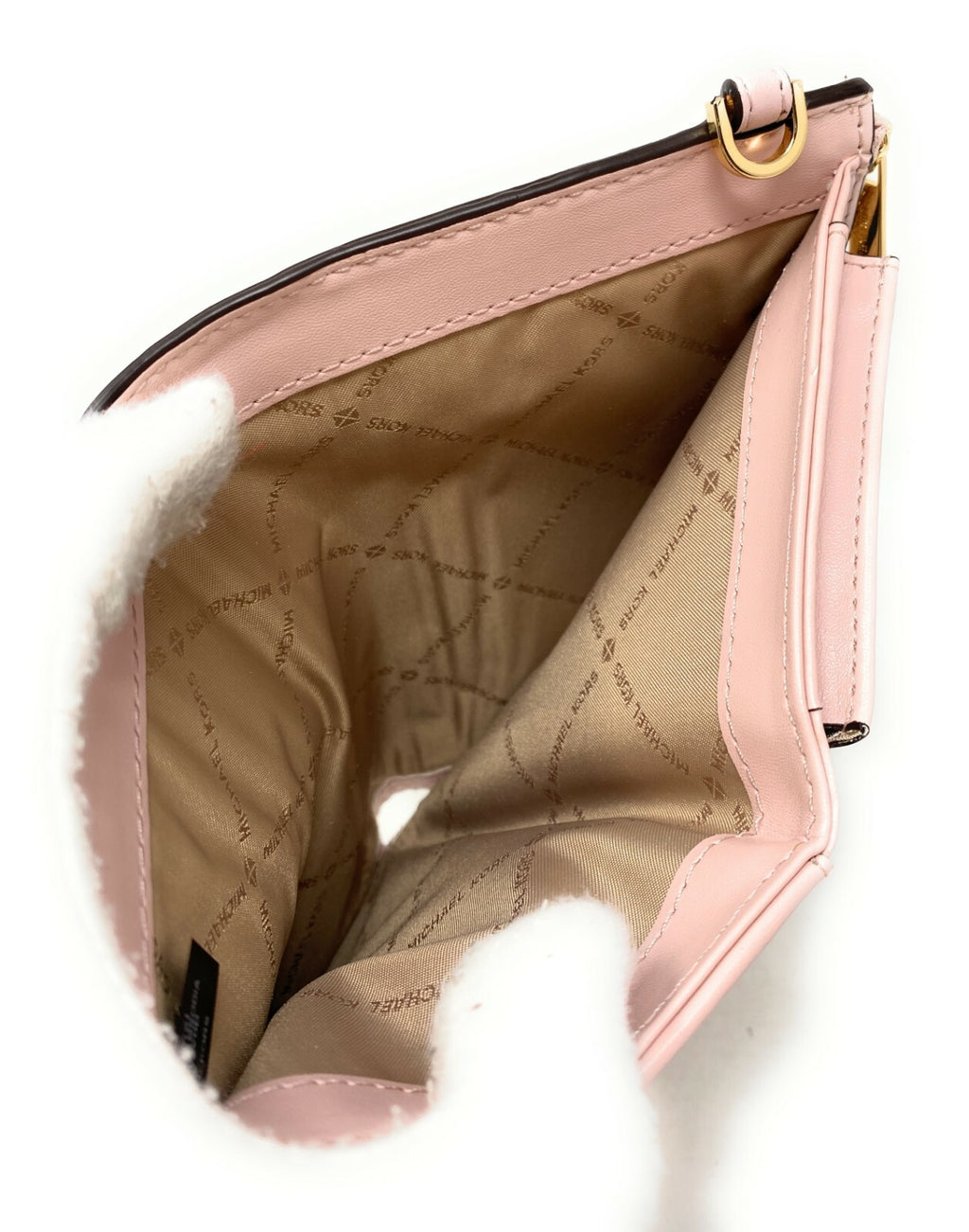 Michael Kors MK Jet Set Travel Double Zip Phone Wristlet Wallet