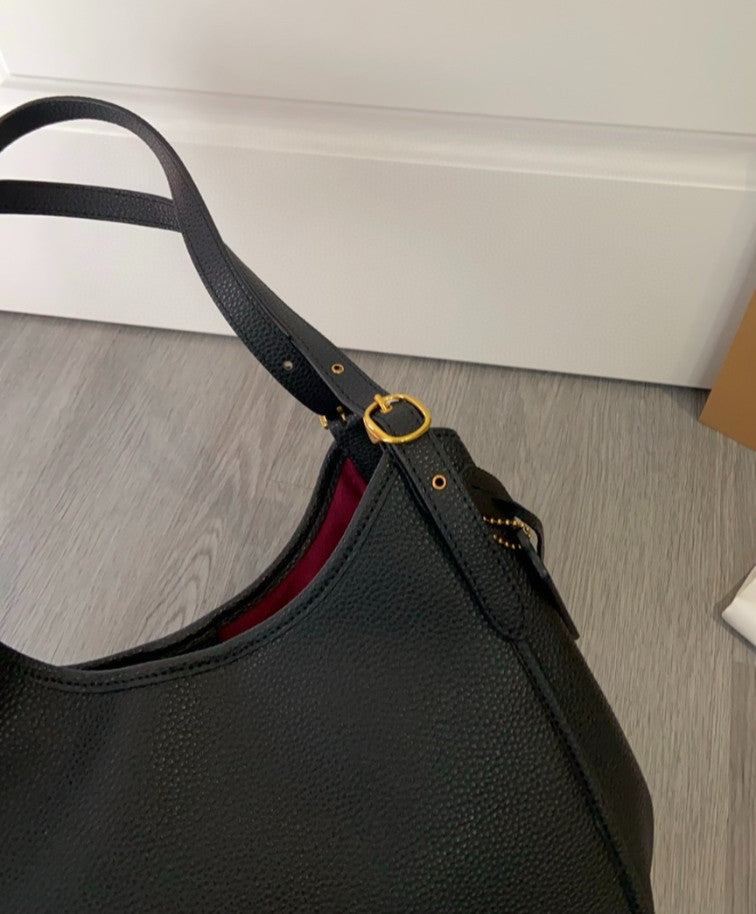 COACH Lori Shoulder Bag Black C4824 Outlet NEW