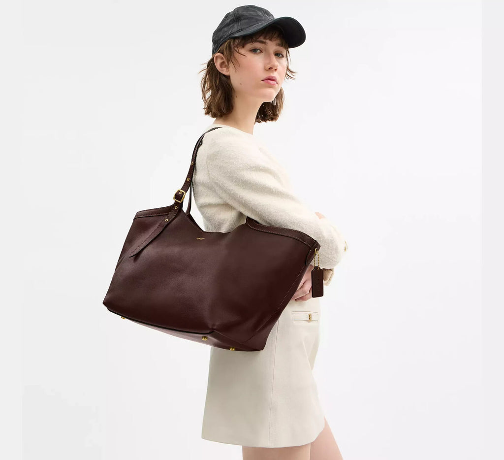 COACH Gramercy Tote Maple CAM00 Outlet NEW