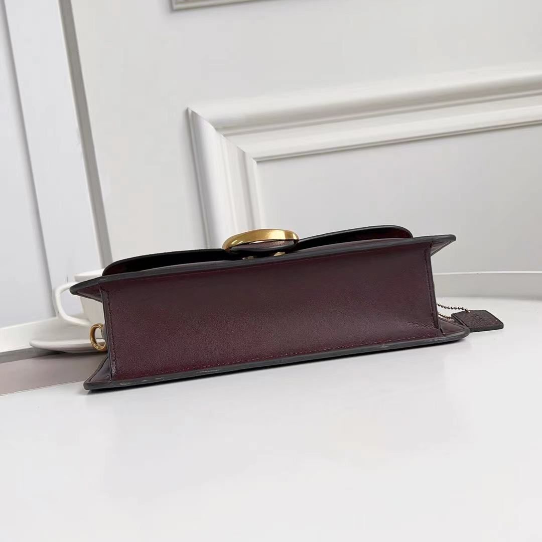 COACH Tabby 73722 2WAY Shoulder Crossbody Bag 26 Women's Bag Wine Outlet New
