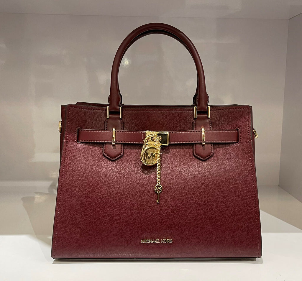 MICHAEL KORS HAMILTON MEDIUM SATCHEL SHOULDER CROSSBODY BAG