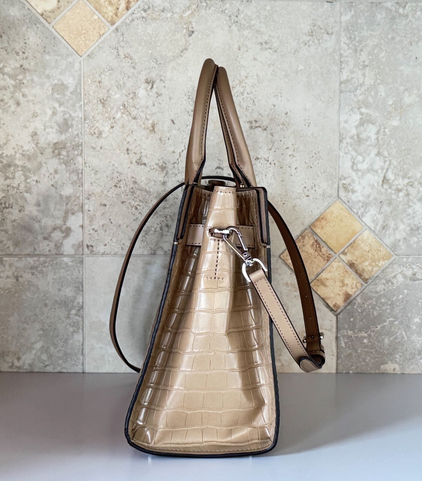 MICHAEL KORS HAMILTON MEDIUM SATCHEL SHOULDER CROSSBODY BAG