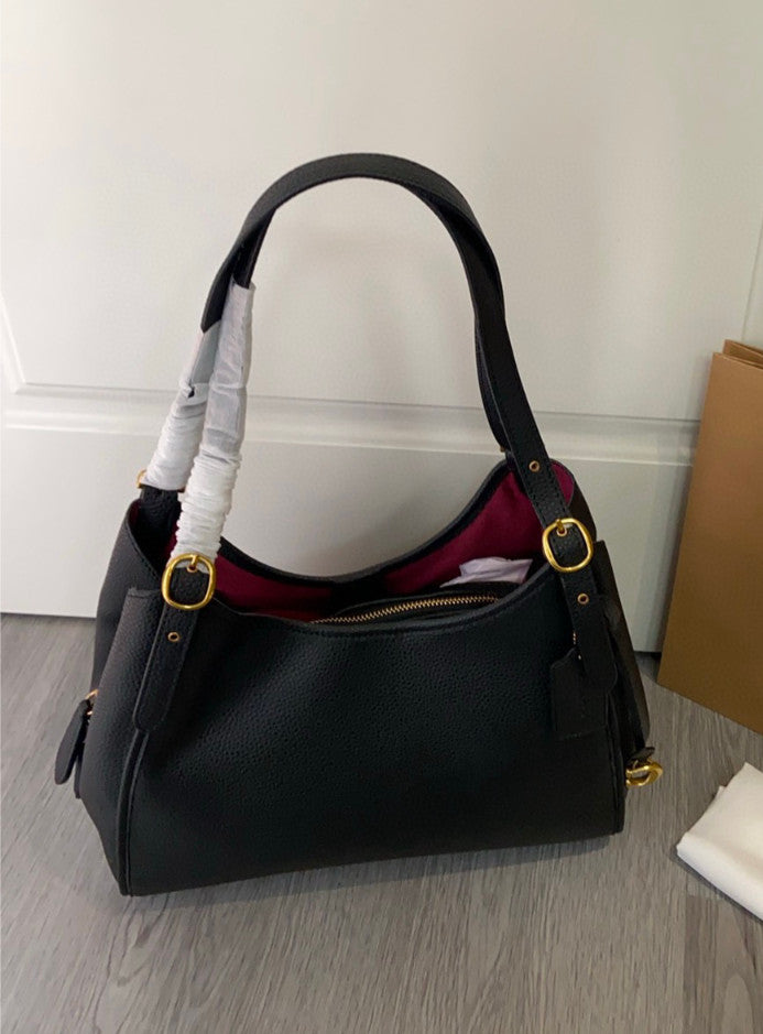 COACH Lori Shoulder Bag Black C4824 Outlet NEW