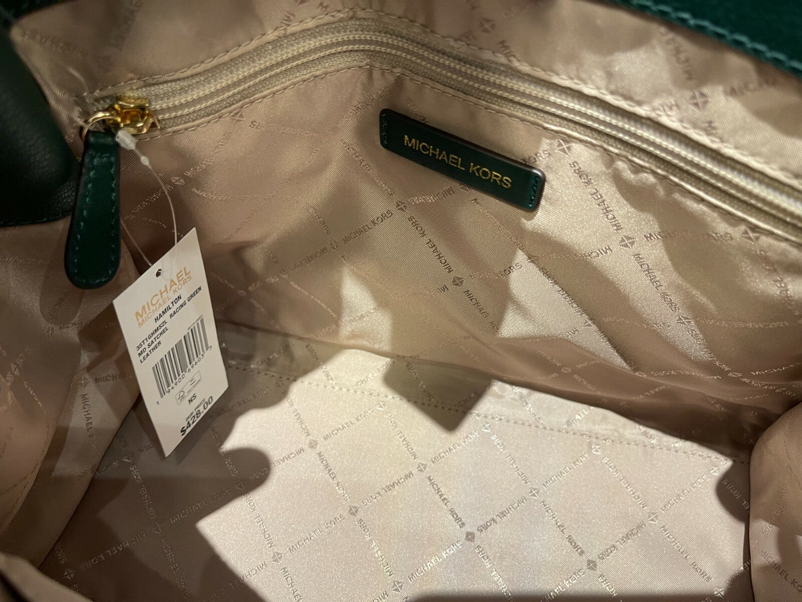 MICHAEL KORS HAMILTON MEDIUM SATCHEL SHOULDER CROSSBODY BAG