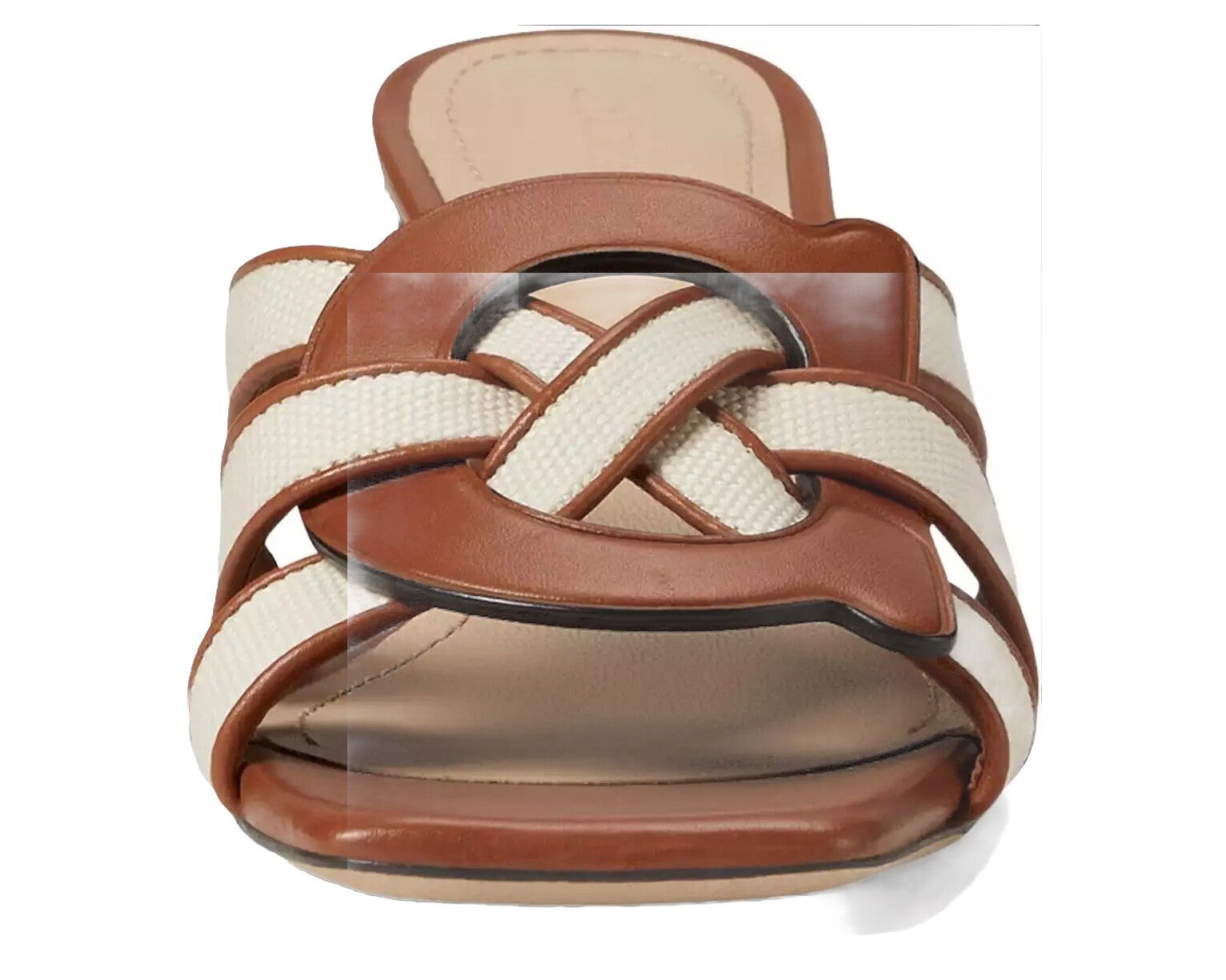 COACH Nikki Heel Chalk/Burnished Amber Sandal  - Various Sizes