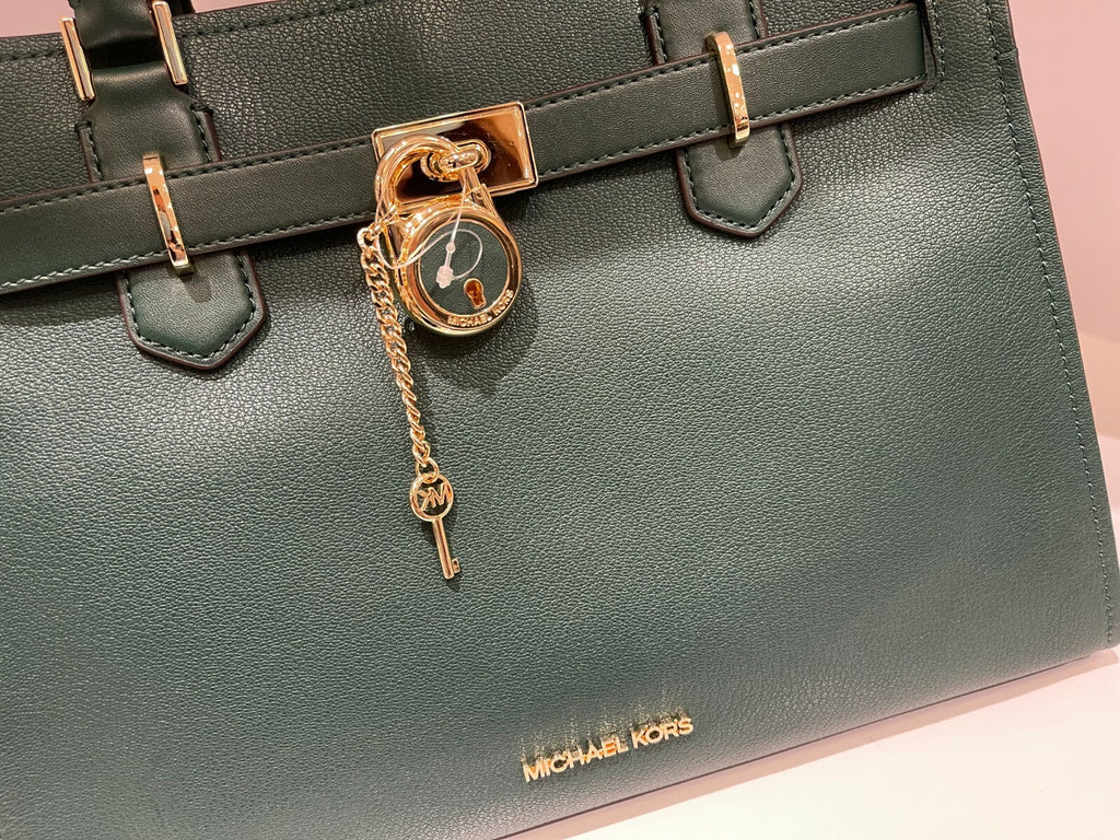 MICHAEL KORS HAMILTON MEDIUM SATCHEL SHOULDER CROSSBODY BAG