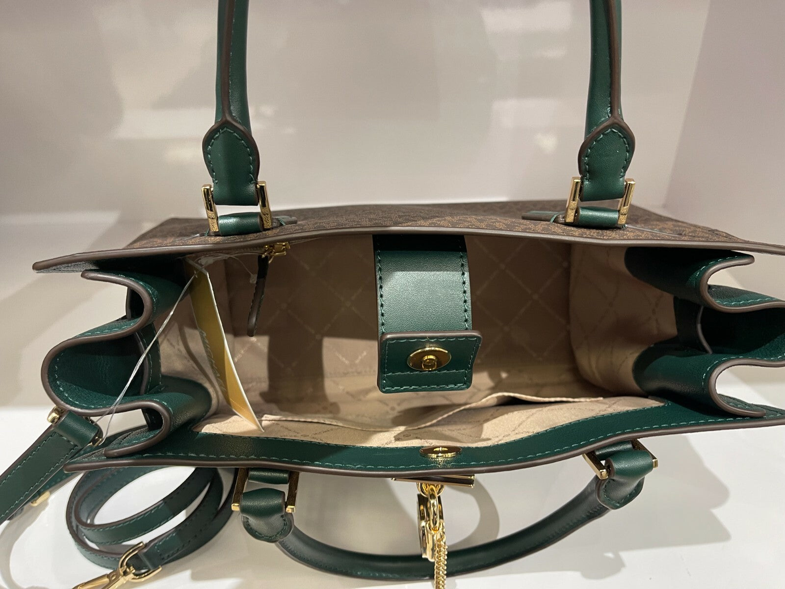 MICHAEL KORS HAMILTON MEDIUM SATCHEL SHOULDER CROSSBODY BAG