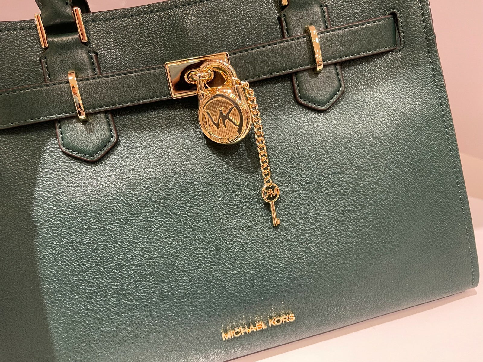 MICHAEL KORS HAMILTON MEDIUM SATCHEL SHOULDER CROSSBODY BAG