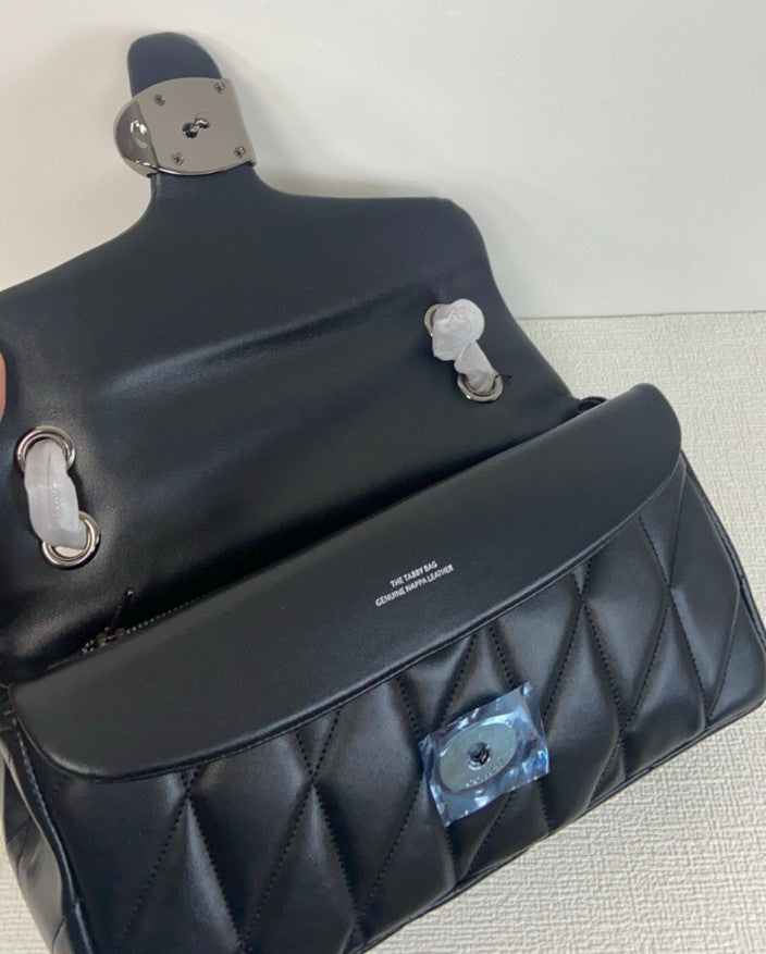COACH Tabby Shoulder Bag 26 With Quilting Black CP150 Outlet NEW