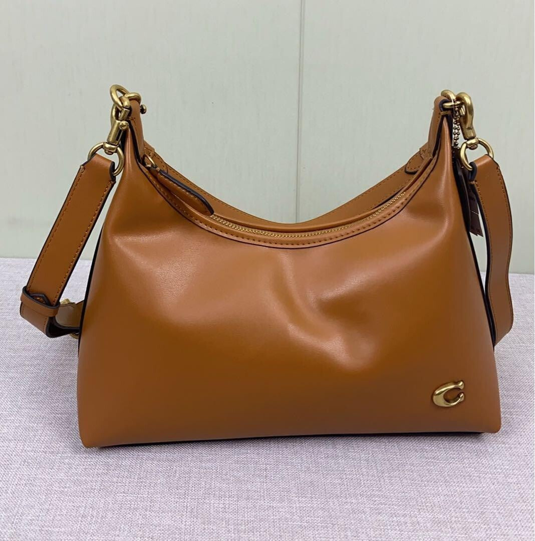 COACH Juliet Shoulder Bag CR981 Honey Brown Outlet New