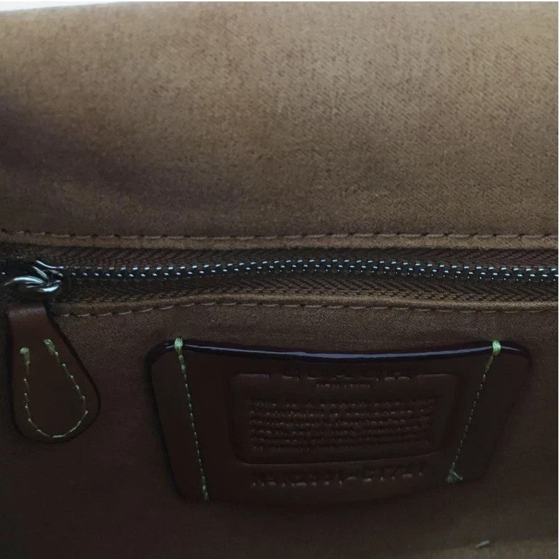 COACH CT721 Cargo Soft Tabby Shoulder Bag Black Crossbody Bag Brand New