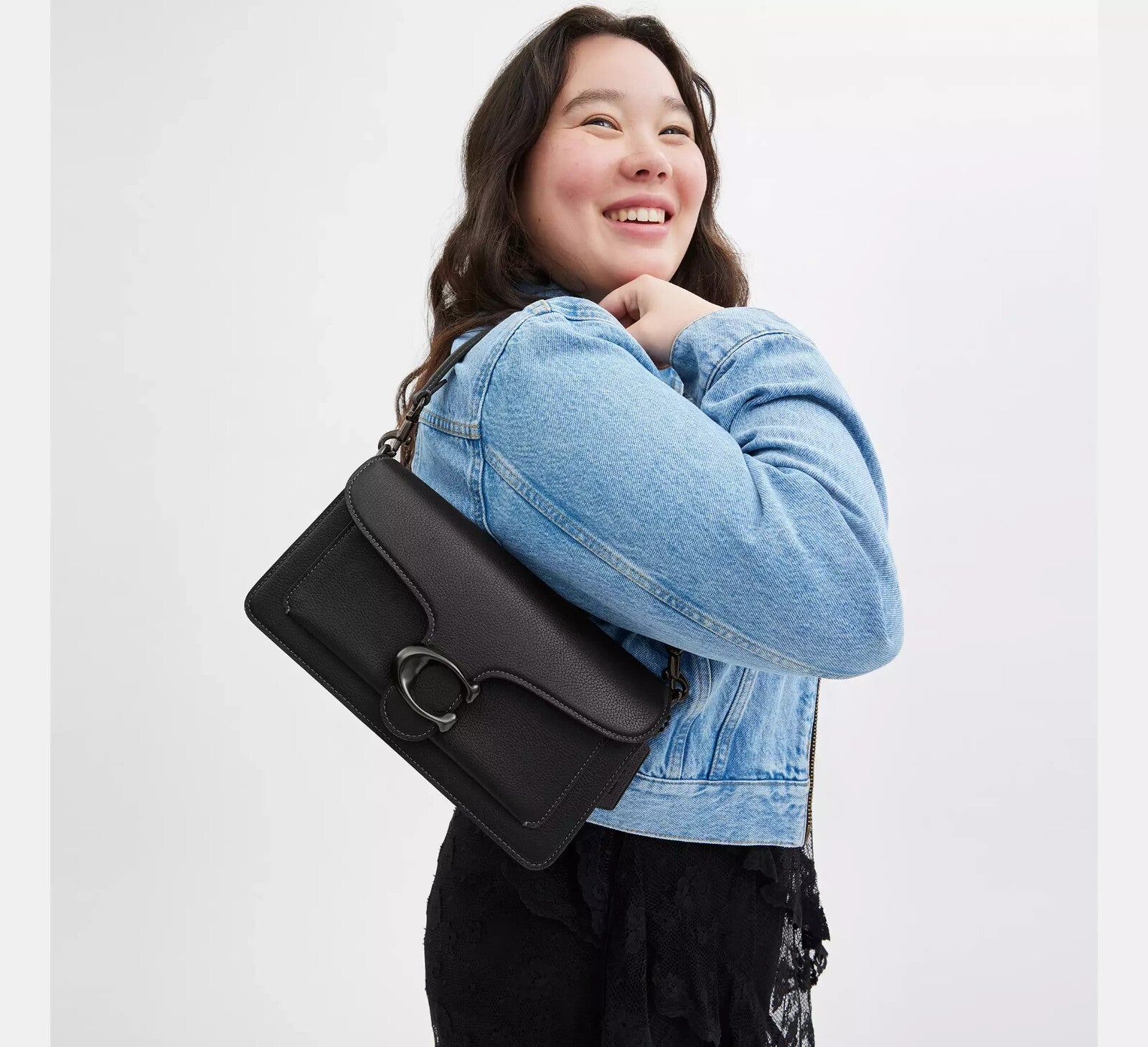 COACH  Tabby Shoulder Bag 26 CH857 Black Outlet NEW