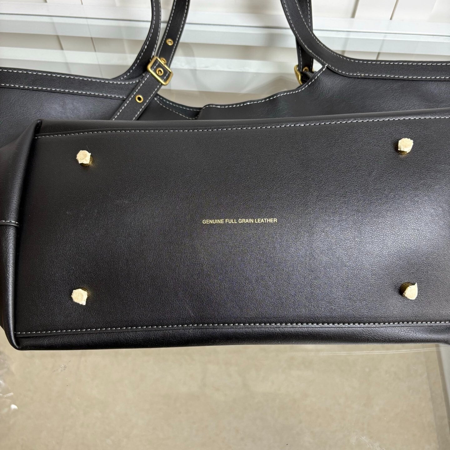 COACH Gramercy Tote Black CAM00 Outlet NEW