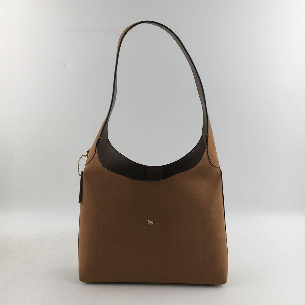 COACH Brooklyn Shoulder Bag 28 suede CW637 Siena Outlet New