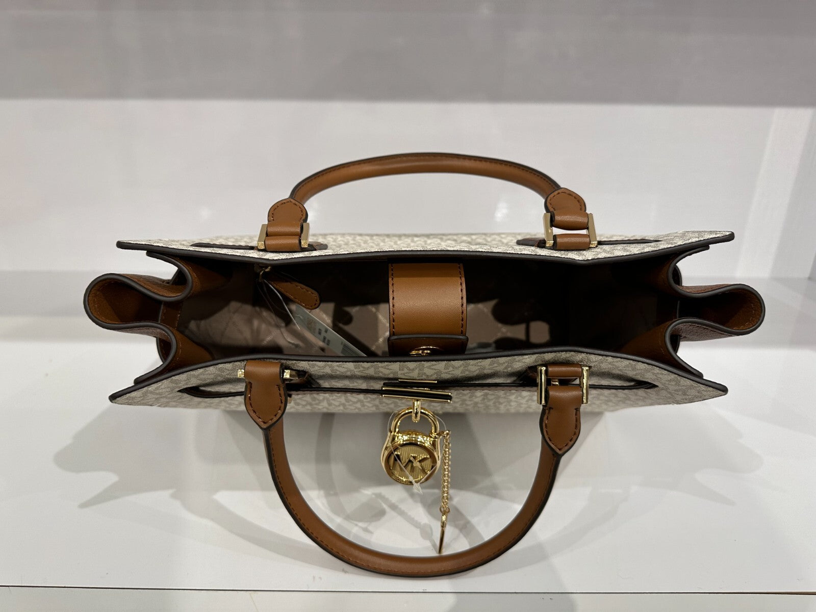 MICHAEL KORS HAMILTON MEDIUM SATCHEL SHOULDER CROSSBODY BAG