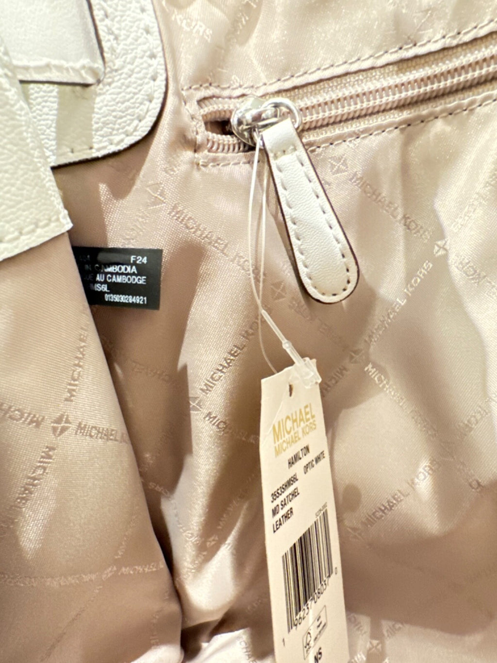 MICHAEL KORS HAMILTON MEDIUM SATCHEL SHOULDER CROSSBODY BAG
