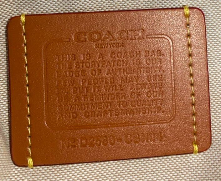 COACH Cube Rogue Bag 20 Shoulder Bag Maple CBH04 Outlet NEW
