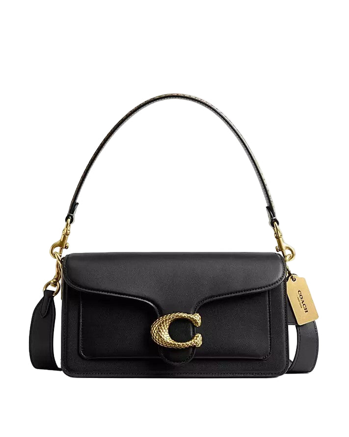 COACH CZ438 NEW YEAR TABBY SHOULDER BAG 26 WITH SNAKESKIN DETAIL Outlet NEW