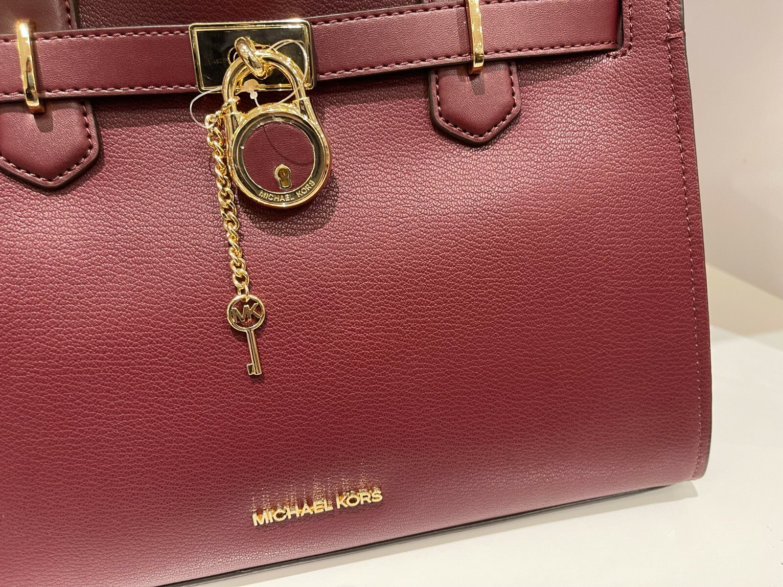 MICHAEL KORS HAMILTON MEDIUM SATCHEL SHOULDER CROSSBODY BAG