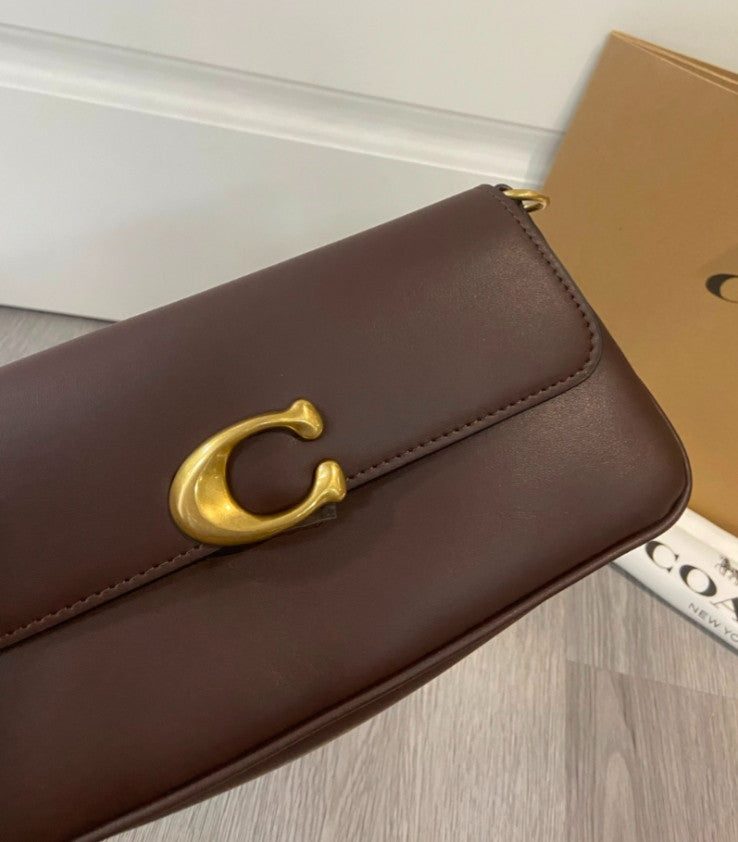 COACH Jet Shoulder Bag Maple CAM16 Outlet NEW
