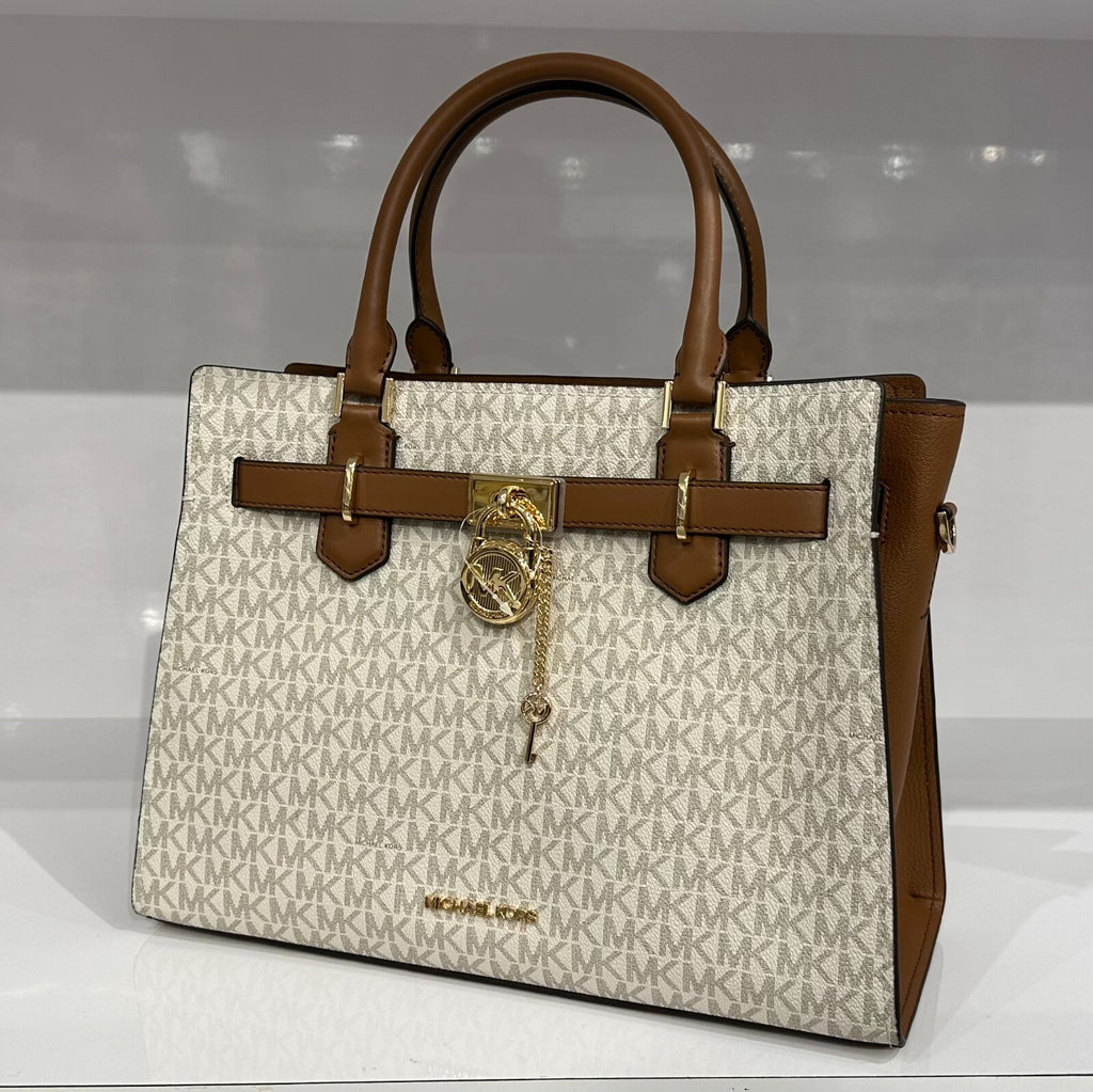 MICHAEL KORS HAMILTON MEDIUM SATCHEL SHOULDER CROSSBODY BAG