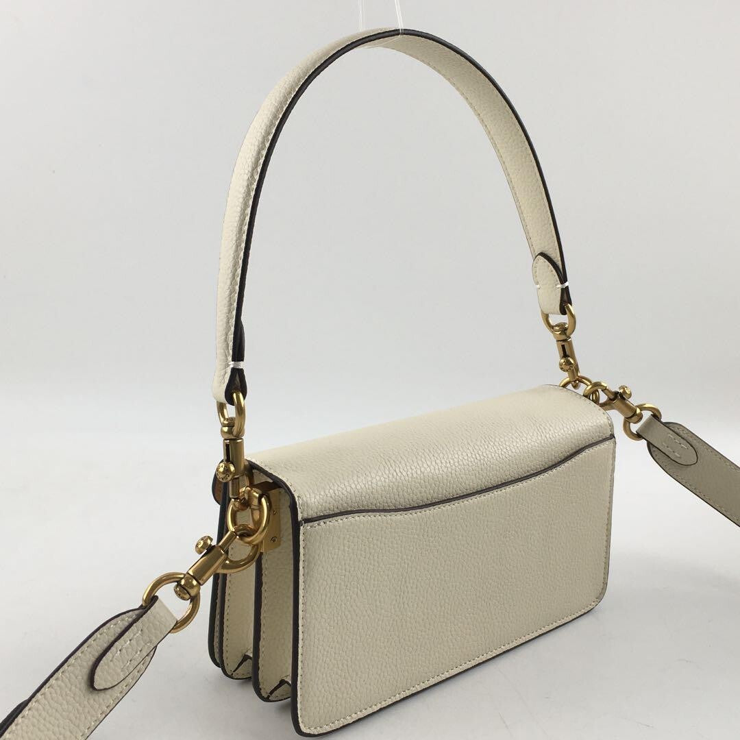 COACH  Tabby Shoulder Bag 20 CM546 Chalk Outlet NEW