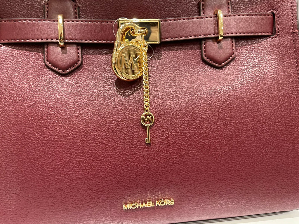 MICHAEL KORS HAMILTON MEDIUM SATCHEL SHOULDER CROSSBODY BAG