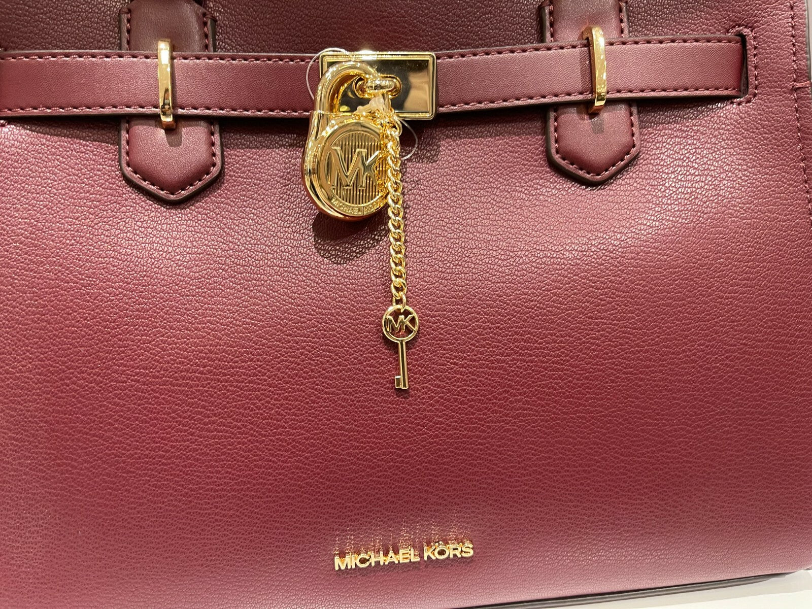 MICHAEL KORS HAMILTON MEDIUM SATCHEL SHOULDER CROSSBODY BAG