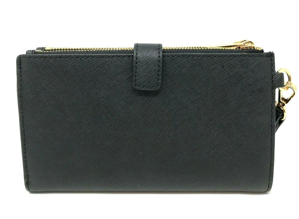 Michael Kors MK Jet Set Travel Double Zip Phone Wristlet Wallet