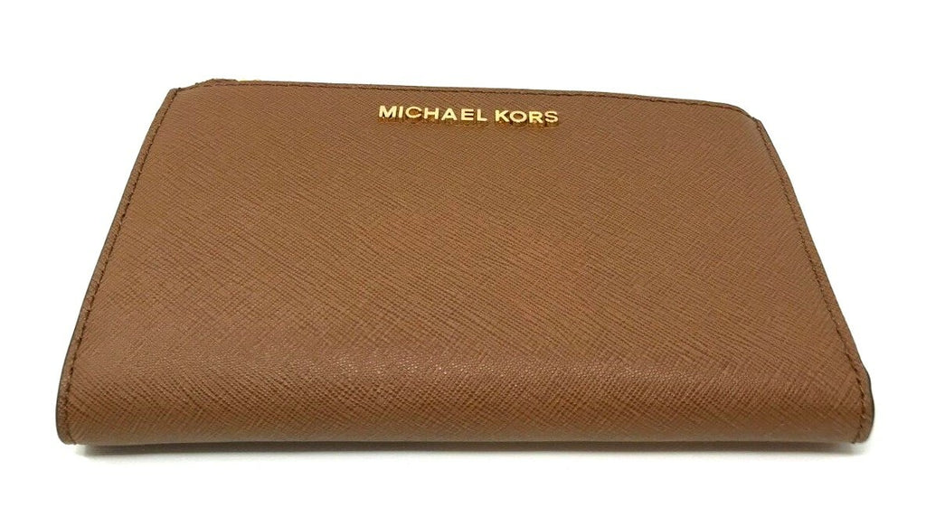 Michael Kors MK Jet Set Travel Double Zip Phone Wristlet Wallet