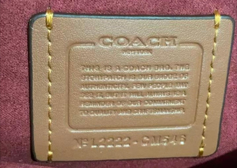 COACH  Tabby Shoulder Bag 20 CM546 Maple Outlet NEW